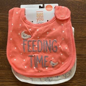 Carters brand new 3 pack bibs